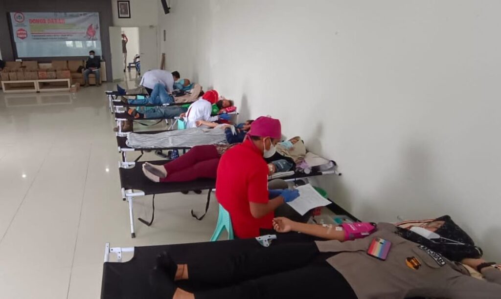 Di Momen Pekan Bhakti Dokter, IDI Tanah Bumbu Gelar Giat Donor Darah