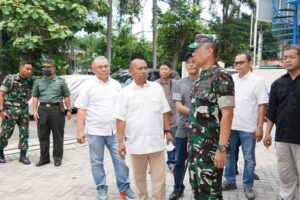 Jabat Danrem 084 Baskara Jaya, Putra Wartawan Senior Kunjungi PWI Jatim