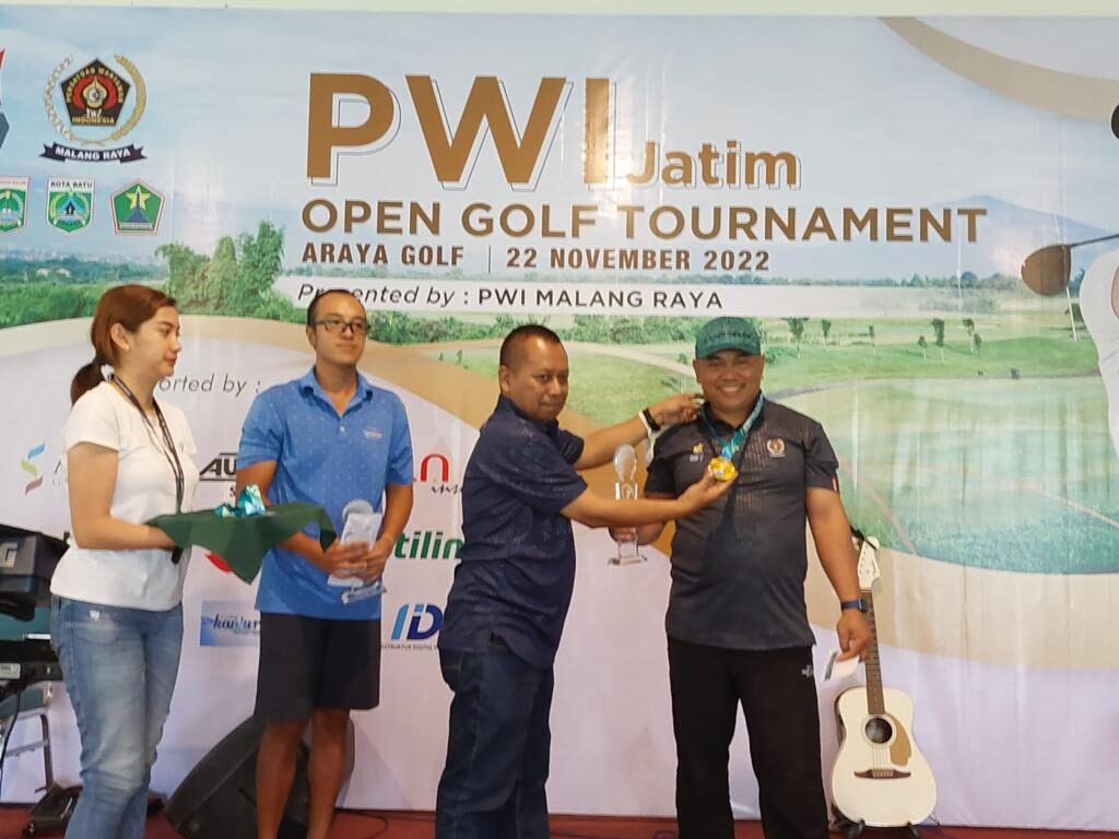 Open Golf Tournament Powarnas XIII, Ketua KOMPAK Sabet Juara I