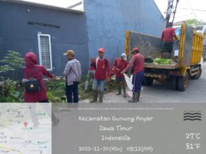 Dinas Lingkungan Hidup Terjunkan 25 Armada Angkut Hasil Sampah Kerja Bakti “Surabaya Bergerak”
