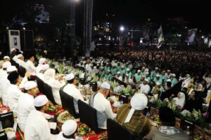 Surabaya Bersholawat, Gubernur Khofifah: 10 November Bukti Perjuangan Kaum Pesantren Mengawal Kemerdekaan Republik Indonesia