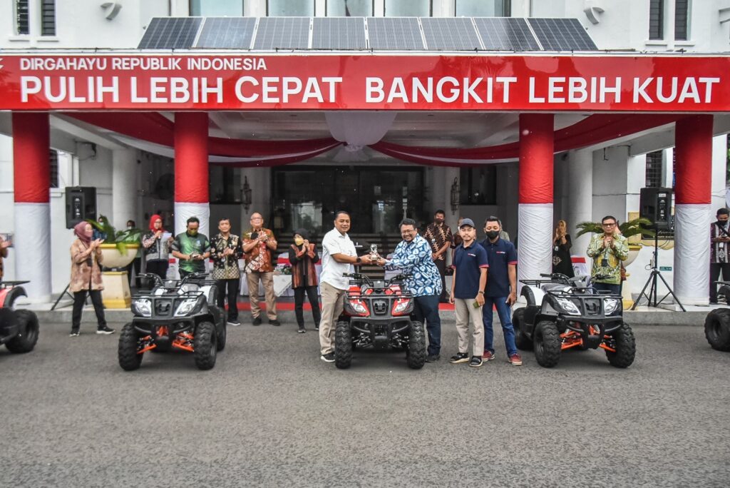 Terima Bantuan 5 Unit ATV dari CSR, Pemkot Surabaya Sulap Mangrove Gunung Anyar Jadi Tempat Wisata dan Edukasi