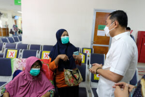 Wali Kota Eri Cahyadi Minta Peningkatan Kenyamanan Ruangan di RSUD BDH