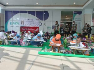 Sosialisasikan Anti Korupsi ke Usia Dini di Hakordia 2022, Kejari Tanjung Perak Gelar Lomba Mewarnai