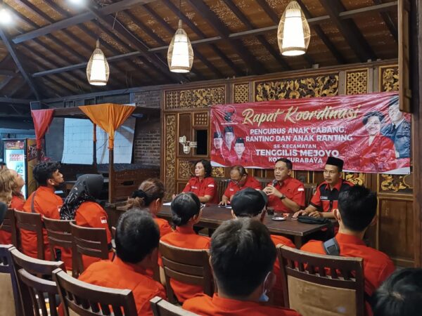 Targetkan 20 Kursi Lebih, Bappilu DPC PDIP Surabaya Siapkan Kader Hingga RT/RW