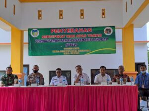 BPN Kabupaten Kediri Serahkan Sertifikat Program PTSL di 4 Kecamatan