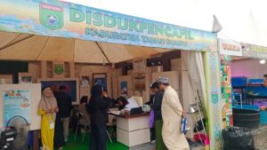 Inovasi Layanan Adminduk, Disdukcapil Tanbu Buka Stan di Arena Batfest