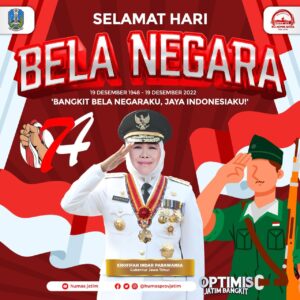 Hari Bela Negara, Gubernur Khofifah Sebut Jaga NKRI Jadi Tugas Semua Rakyat Tanpa Terkecuali