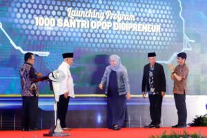 Program 1.000 Santri OPOP Digipreneur, Gubernur Khofifah: Cetak Generasi Santri Mandiri di Era Digital Economy