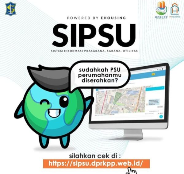 Pemkot Luncurkan SIPSU, Permudah Warga Cek Penyerahan PSU se-Kota Surabaya