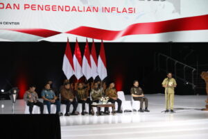 Ikuti Rakornas Kepala Daerah dan Forkompinda, Bupati Tanbu Simak Arahan Presiden 