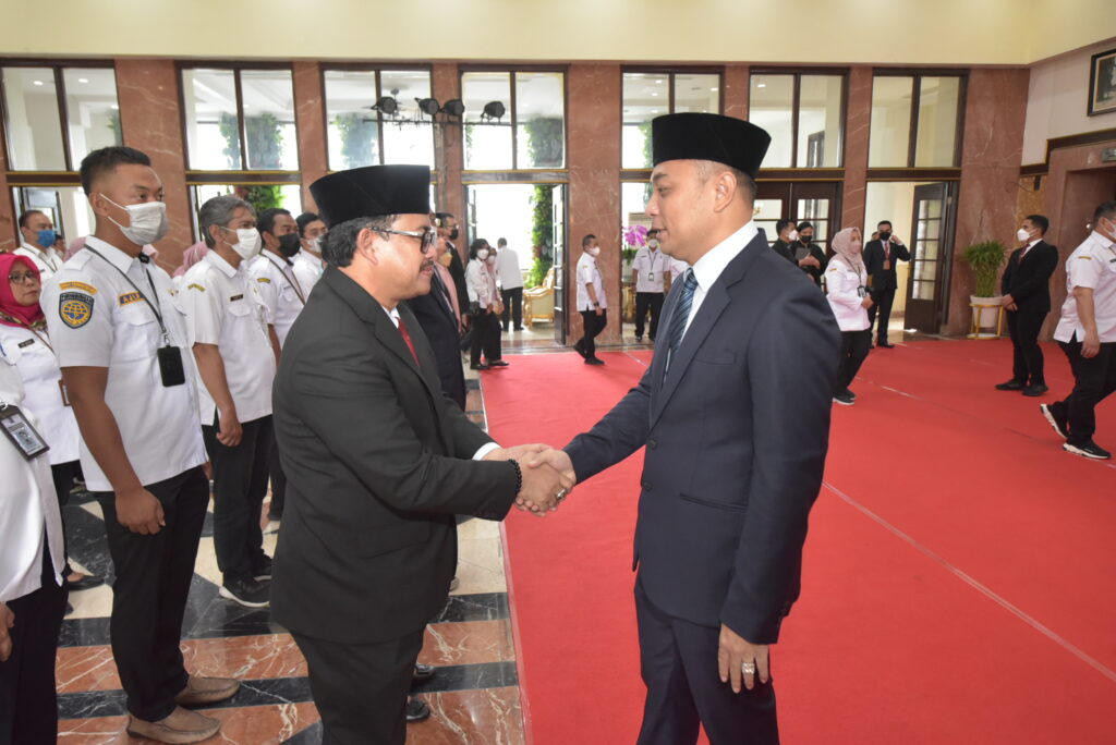 Ikhsan Dilantik Jadi Sekda Definitif Kota Surabaya