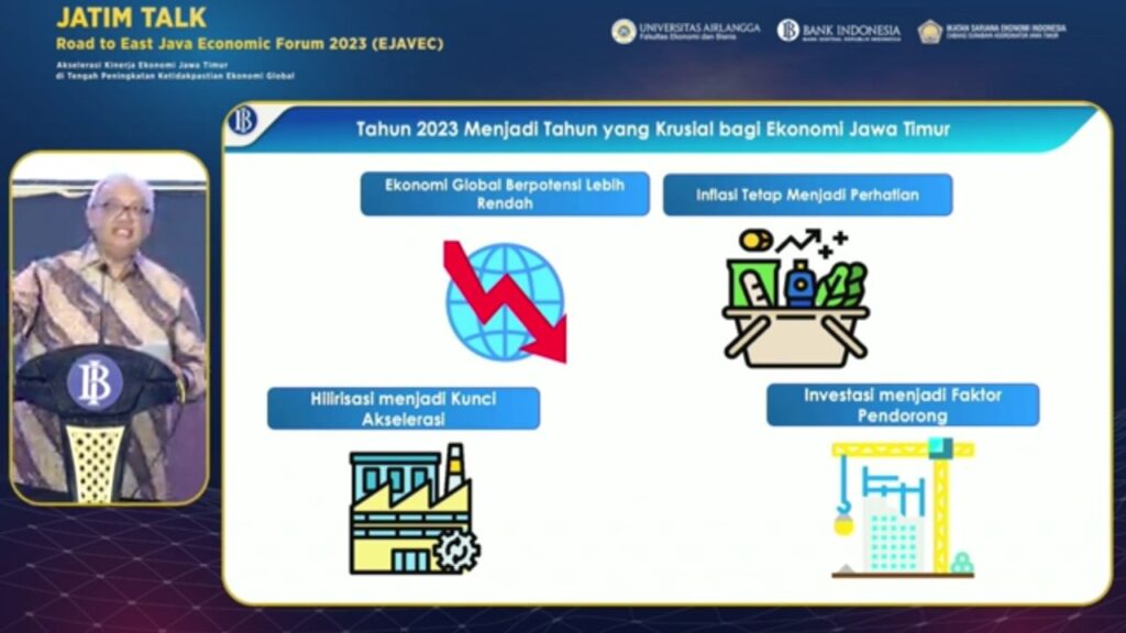 Meski Alami Perlambatan, Bank Indonesia Sebut Tahun ini Pertumbuhan Ekonomi Jatim Tetap Baik