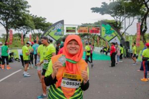 Lari 5K di Green Force Run 2023, Reni Astuti: Olahraga Tingkatkan Angka Kesehatan Kota Surabaya