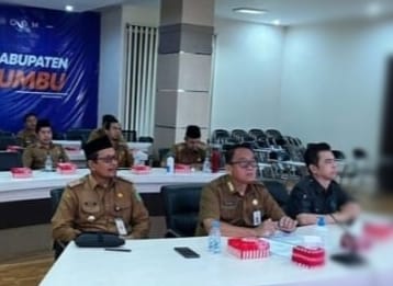 Pemkab Tanbu Ikuti Rakor dengan Kemendagri Terkait Inflasi Daerah