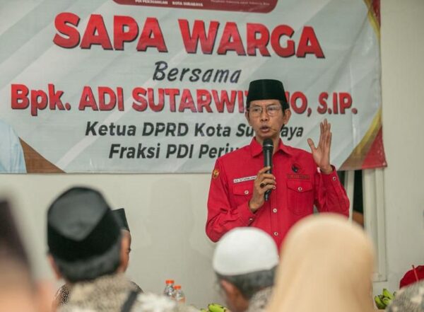 Bertahan di Puncak Hasil Survei, PDIP Surabaya: Jangan Terlena, Terus Kerja Kerakyatan