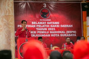 Jemput Kemenangan di Pemilu 2024, PDIP Surabaya Gembleng Pelatih Saksi