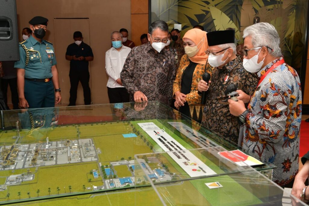 Wapres RI Resmikan Proyek JTB dan Lapangan Gas MDH-MBH