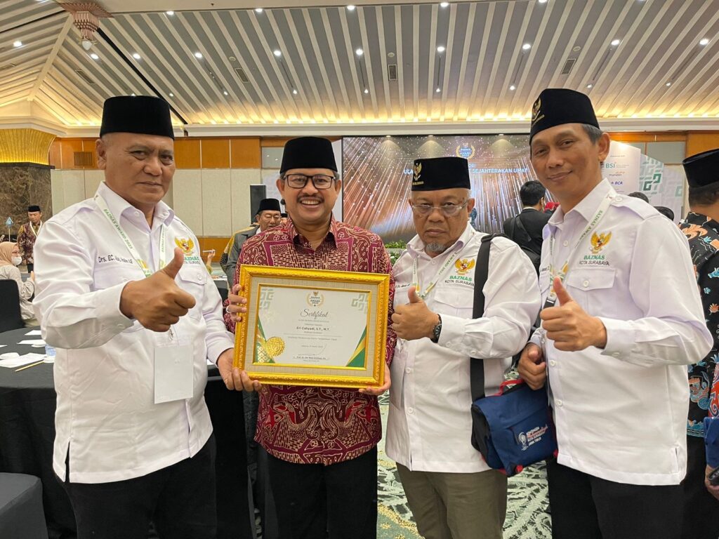 Surabaya Raih Dua Penghargaan di Ajang BAZNAS Award 2023
