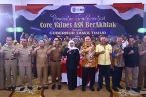 Pemprov Jatim Raih Impelementasi ASN BerAKHLAK