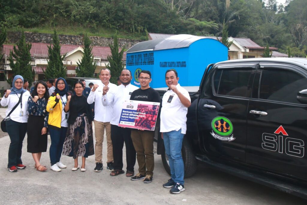 Modali Food Truck, SIG Tingkatkan Pemberdayaan Komunitas Disabilitas di Toba