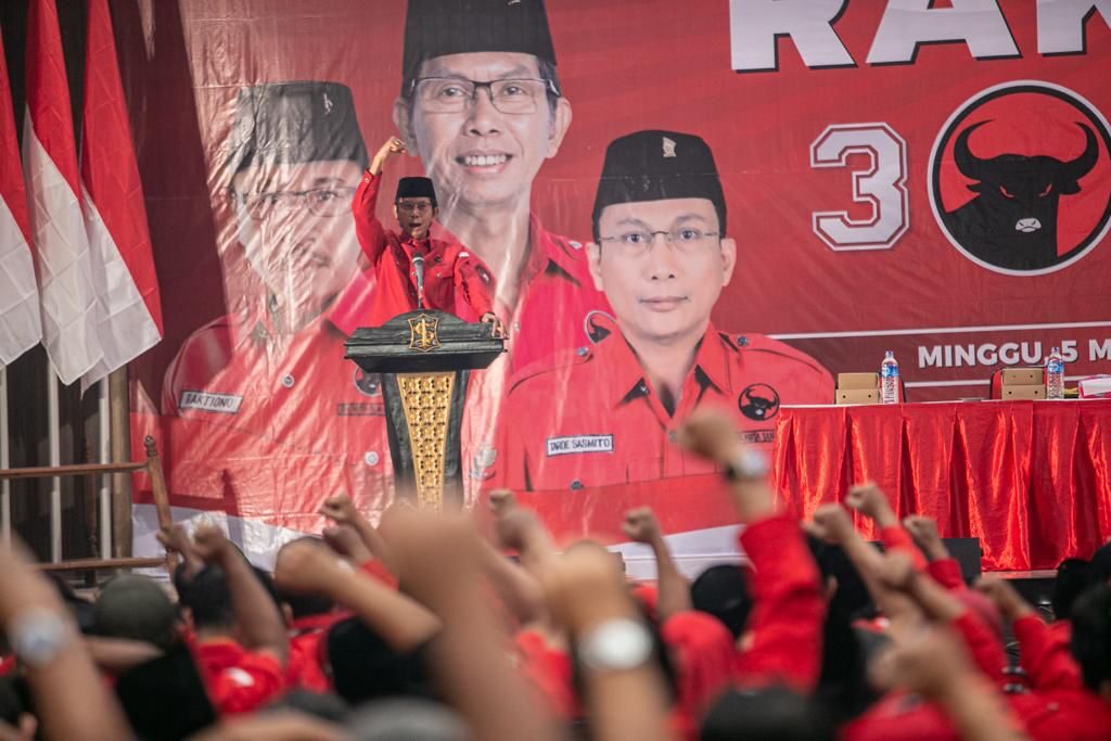 Persiapan Pemilu 2024, PDIP Surabaya Rekrut 16.320 Saksi Militan