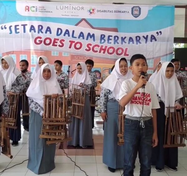 Kolaborasi ACI & Komunitas Disabilitas Berkarya Gandeng YPAB Sambut Hari Musik