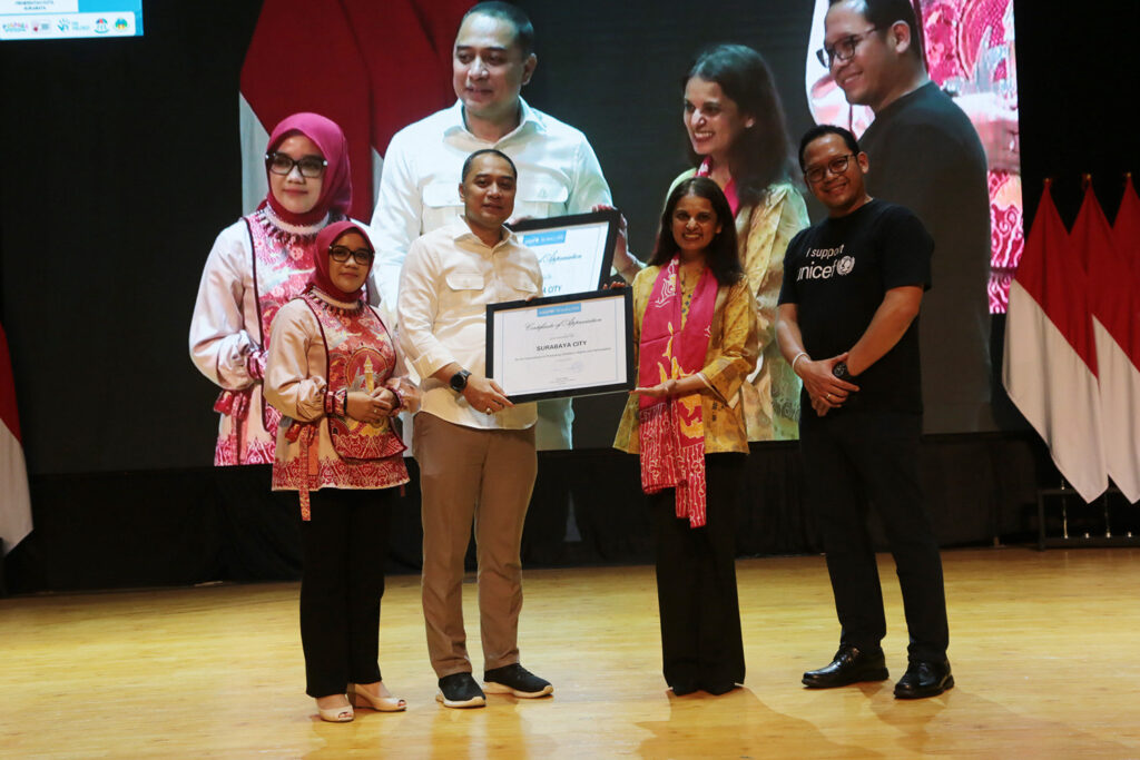 Wali Kota Eri Cahyadi Paparkan Partisipasi Anak Surabaya di Forum Internasional