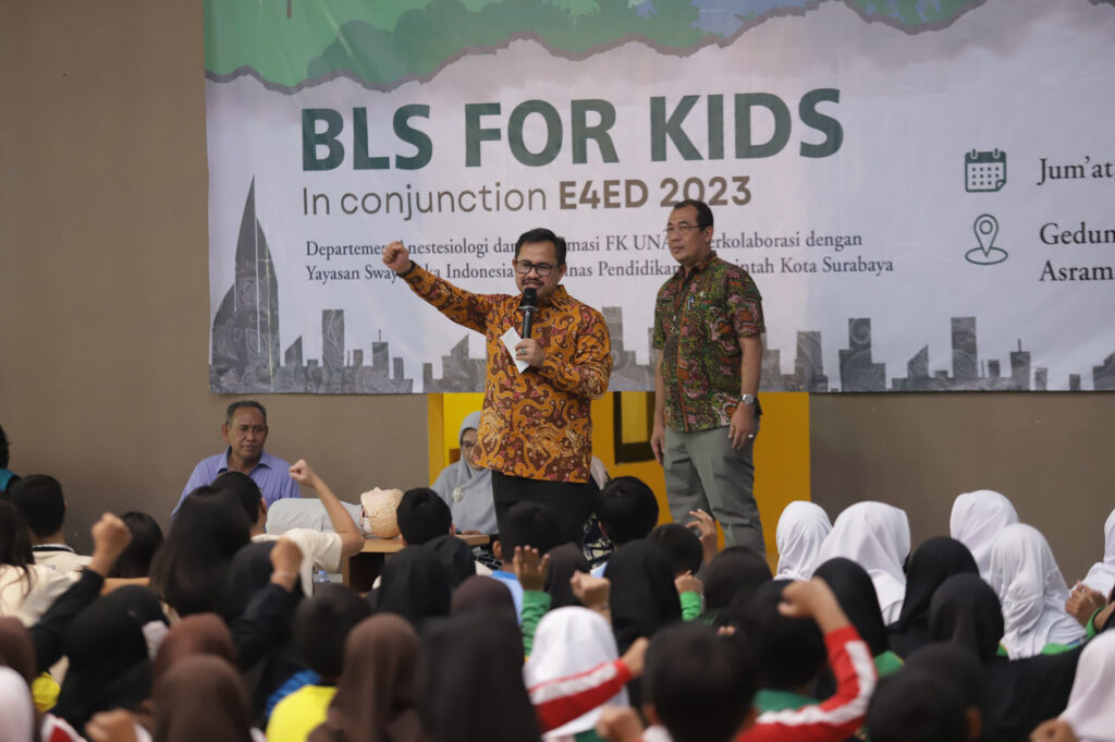 500 Pelajar Surabaya Dilatih Keterampilan Memberikan Pertolongan Pertama saat Kejadian Darurat