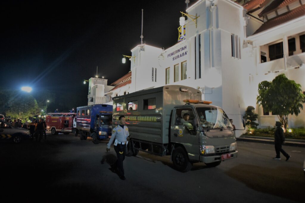 Operasi Skala Besar yang Digelar Pemkot Surabaya Amankan Sejumlah Pelanggar Ketertiban Umum 