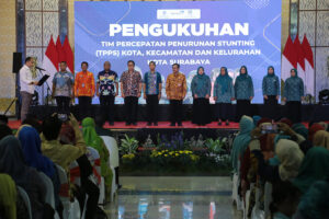 Kukuhkan Anggota TPPS, Wali Kota Eri Cahyadi Fokus Pendampingan Stunting Komorbid