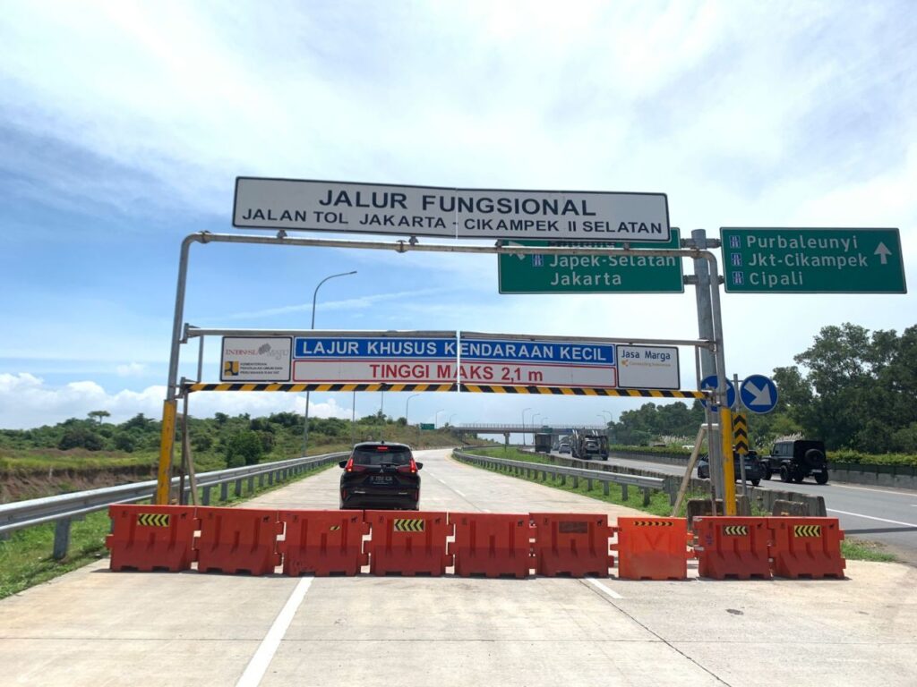 Dukung Arus Balik Hari Raya Idul Fitri 1444H, Jasa Marga Siapkan Dua Opsi Pengoperasian Fungsional Jalan Tol Jakarta-Cikampek II Selatan