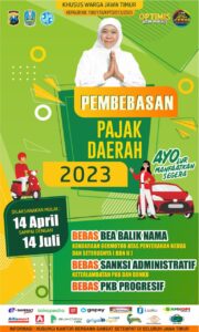 Gubernur Khofifah Berlakukan Pemutihan Pajak Kendaraan Selama 120 Hari