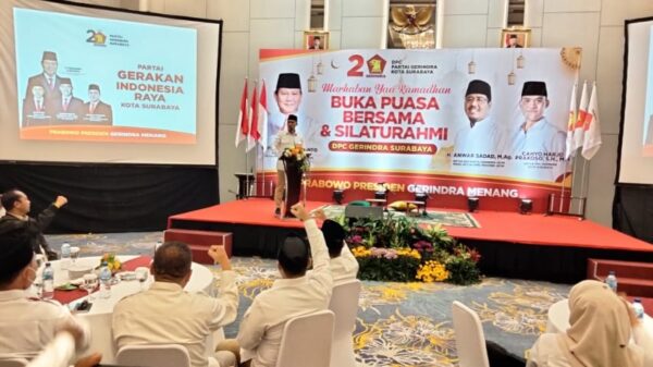 Tingkatkan Perolehan Kursi di 2024, DPC Partai Gerindra Surabaya Gelar ‘Fit n Proper Test’ Bacaleg