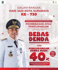 Pemkot Surabaya Berikan Insentif Pembebasan atau Pengurangan Denda Pelaksanaan Kemajuan Pembangunan
