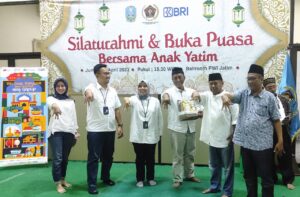 PWI Jatim – BRI Gelar Silaturahmi dan Buka Bersama Anak Yatim