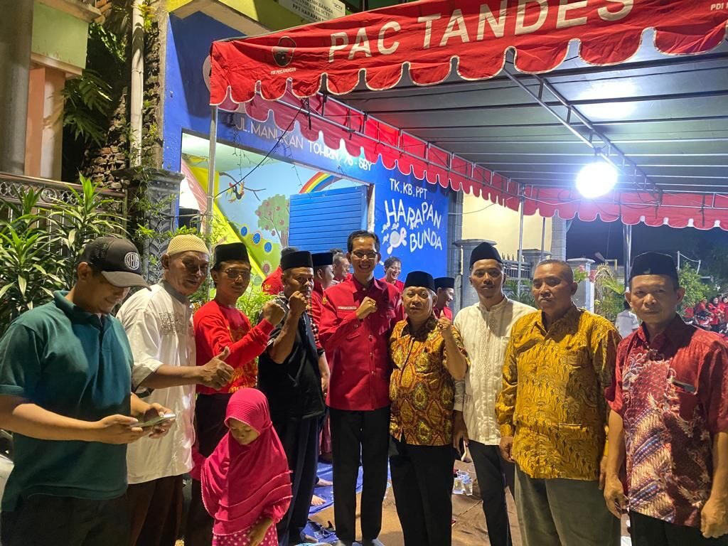 Di Tandes, PDIP Surabaya Gelar Buka Bersama Anak Yatim, Bunda PAUD dan Pengurus Kampung