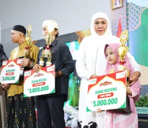 Nuzulul Qur’an 1444 H, Gubernur Khofifah Ajak Tingkatkan Semangat Baca, Pahami dan Amalkan Al Qur’an