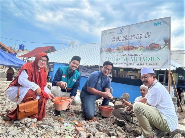 FIFGROUP & Asuransi Astra Bangun Masjid Al-Mutaqien Bagi Penyintas Gempa Cianjur