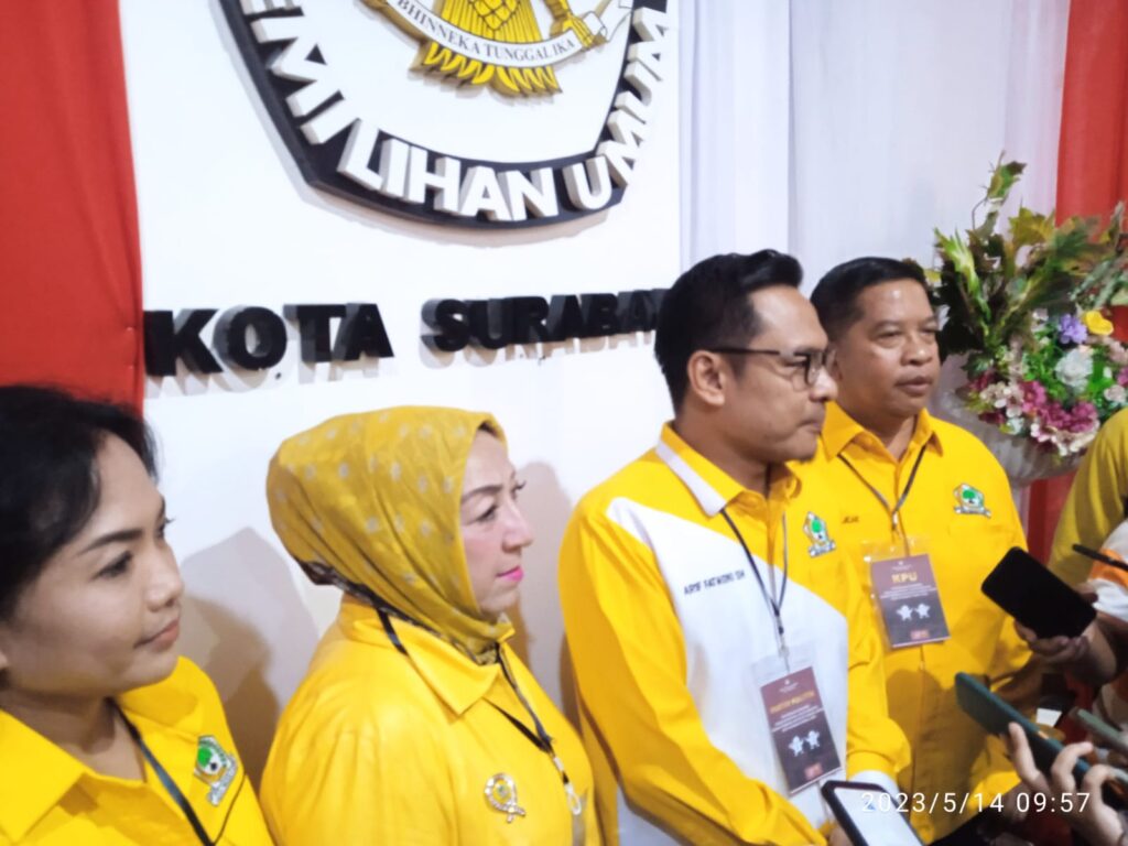 DPD Partai Golkar Surabaya Daftarkan 50 Bacaleg, Targetkan Menang 10 Kursi