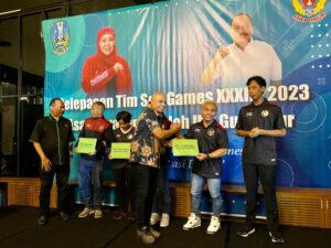 Pemrov – KONI Jatim Lepas Atlet Jatim ke SEA Games XXXII Kamboja