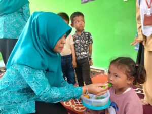 DKPP Tanbu Perkuat Posyandu Sungai Loban untuk Lomba PMT Tingkat Provinsi