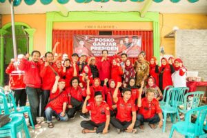 Posko “Ganjar Presiden” Bermunculan, Giliran PDIP Surabaya Dirikan di Rungkut dan Gununganyar