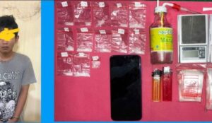 Satreskoba Polres Kediri Kota Amankan Pemilik 13 Paket Narkoba Jenis Sabu