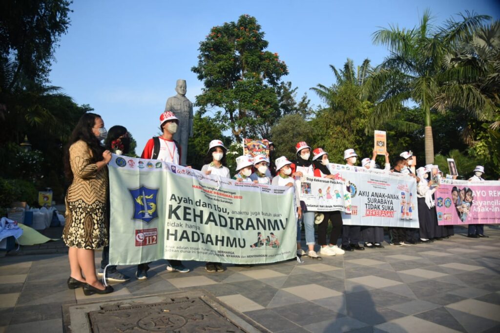 Cegah Kekerasan Terhadap Anak, Pemkot dan Polrestabes Surabaya Sosialisasi hingga Balai RW