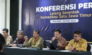 DJP Jatim I Ikuti Lelang Serentak Kemenkeu Jatim