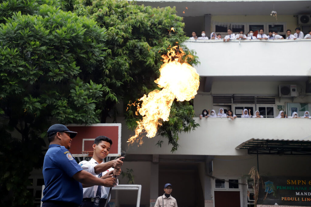 Pemkot Surabaya Gelar Pelatihan Sekolah Tangguh Tanggap Bencana