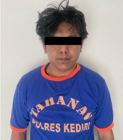 Terlibat Perkaara Peredaran Sabu, Pemuda Asal Dawuhan Kediri Ditangkap Polisi