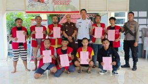 Kejari Surabaya Beri SKPP ke 9 Pelaku Tindak Pidana Umum, Ini Alasannya!