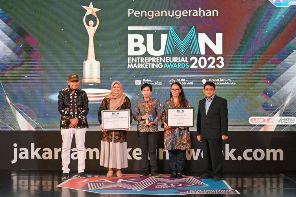 SIG Raih BUMN Entrepreneurial Marketing Awards 2023